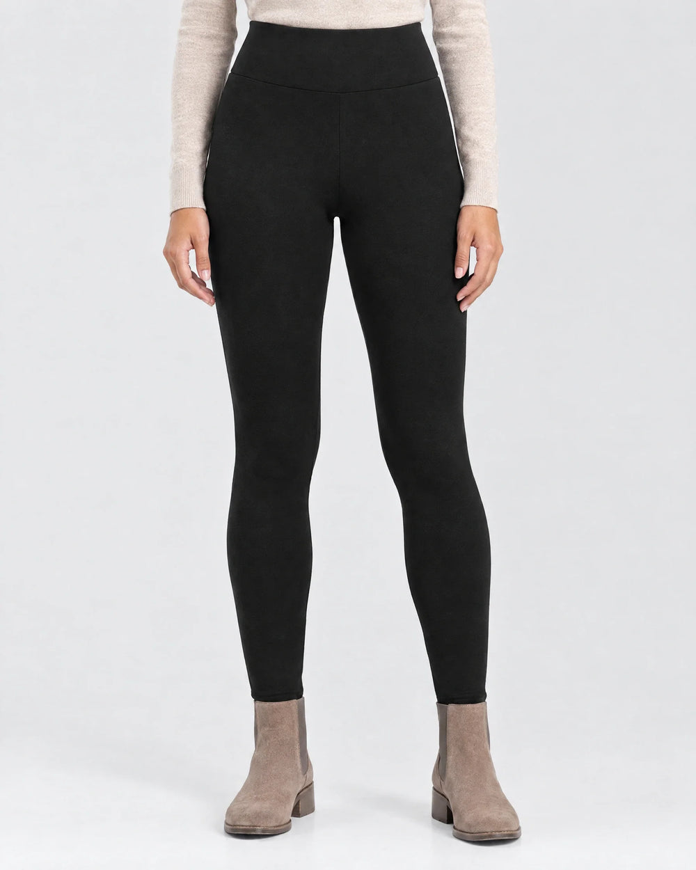 Sherpa-Lined High-Waist Sculpting Leggings