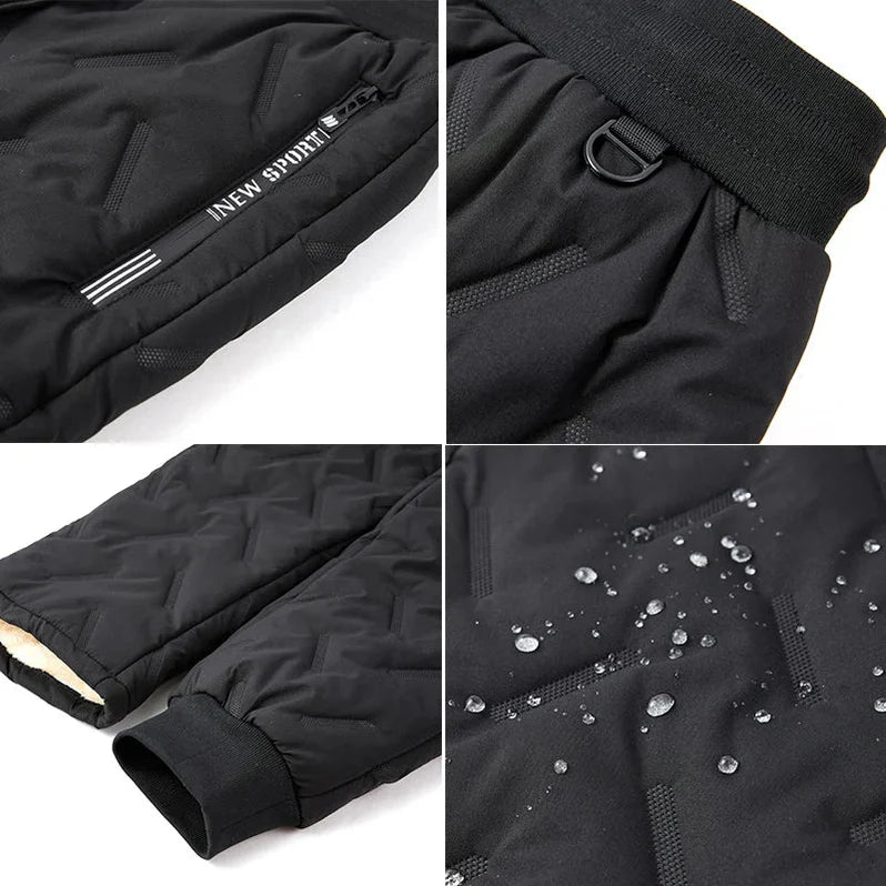 Sherpa-Lined Water-Resistant Thermal Pants