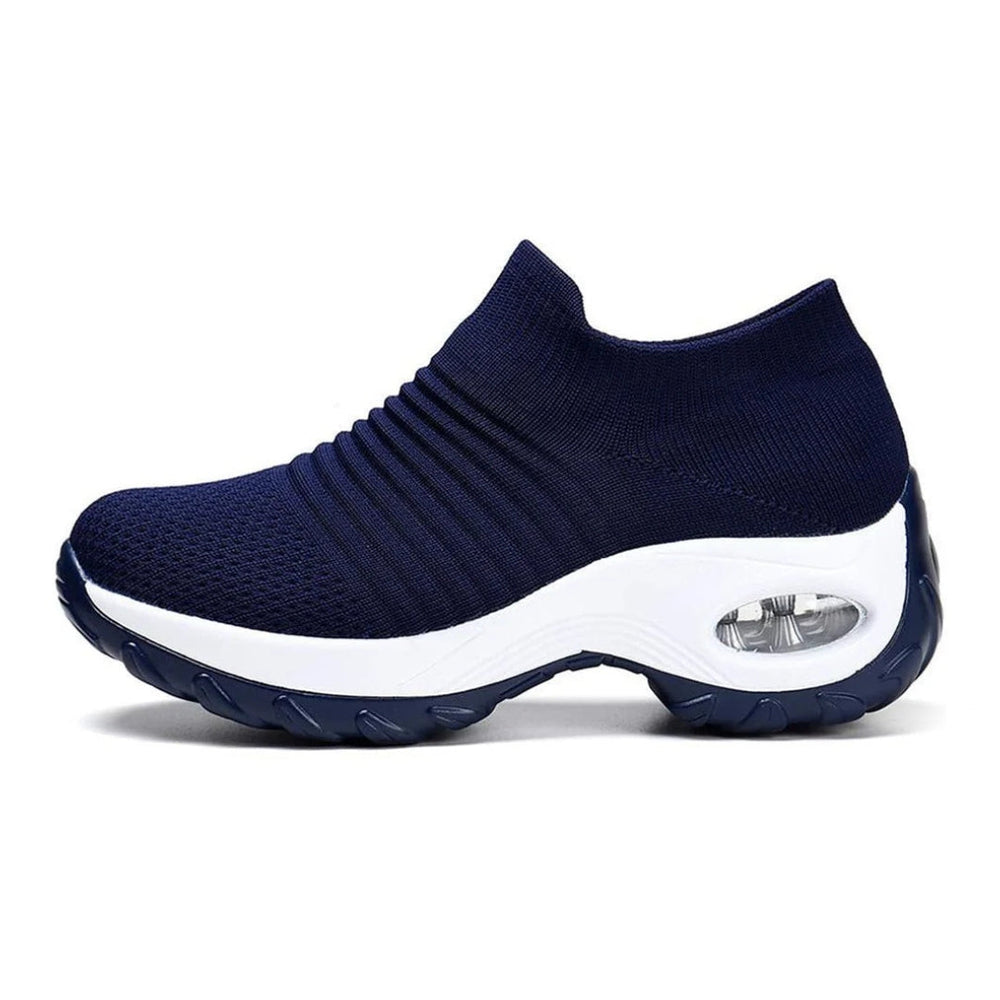 Men's Slip-On Knit Air Cushion Walking Shoes