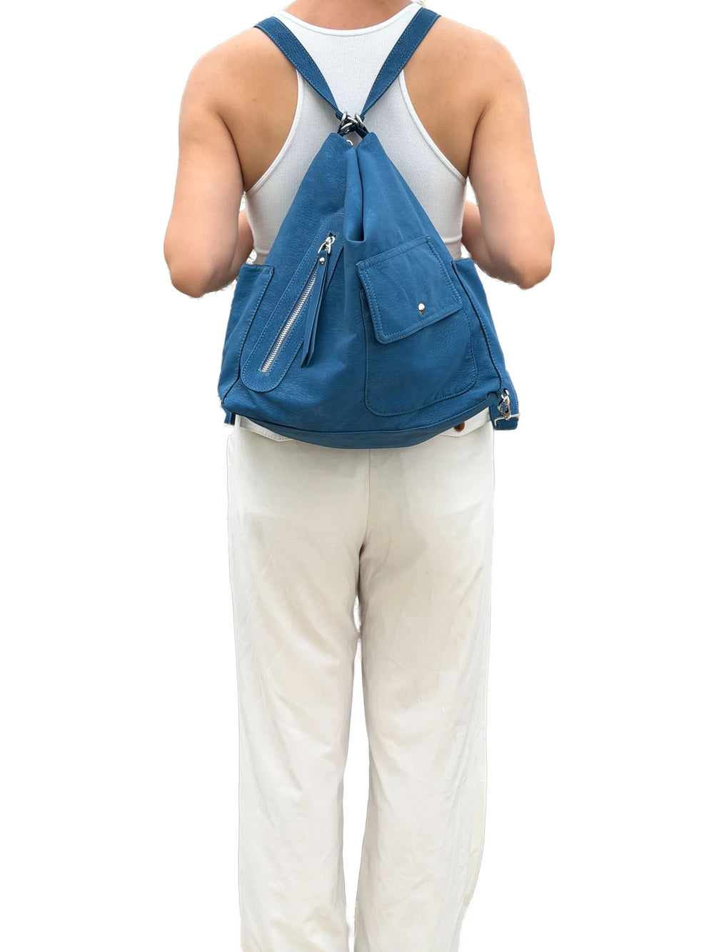 Three-Way Convertible Utility Shoulder Bag