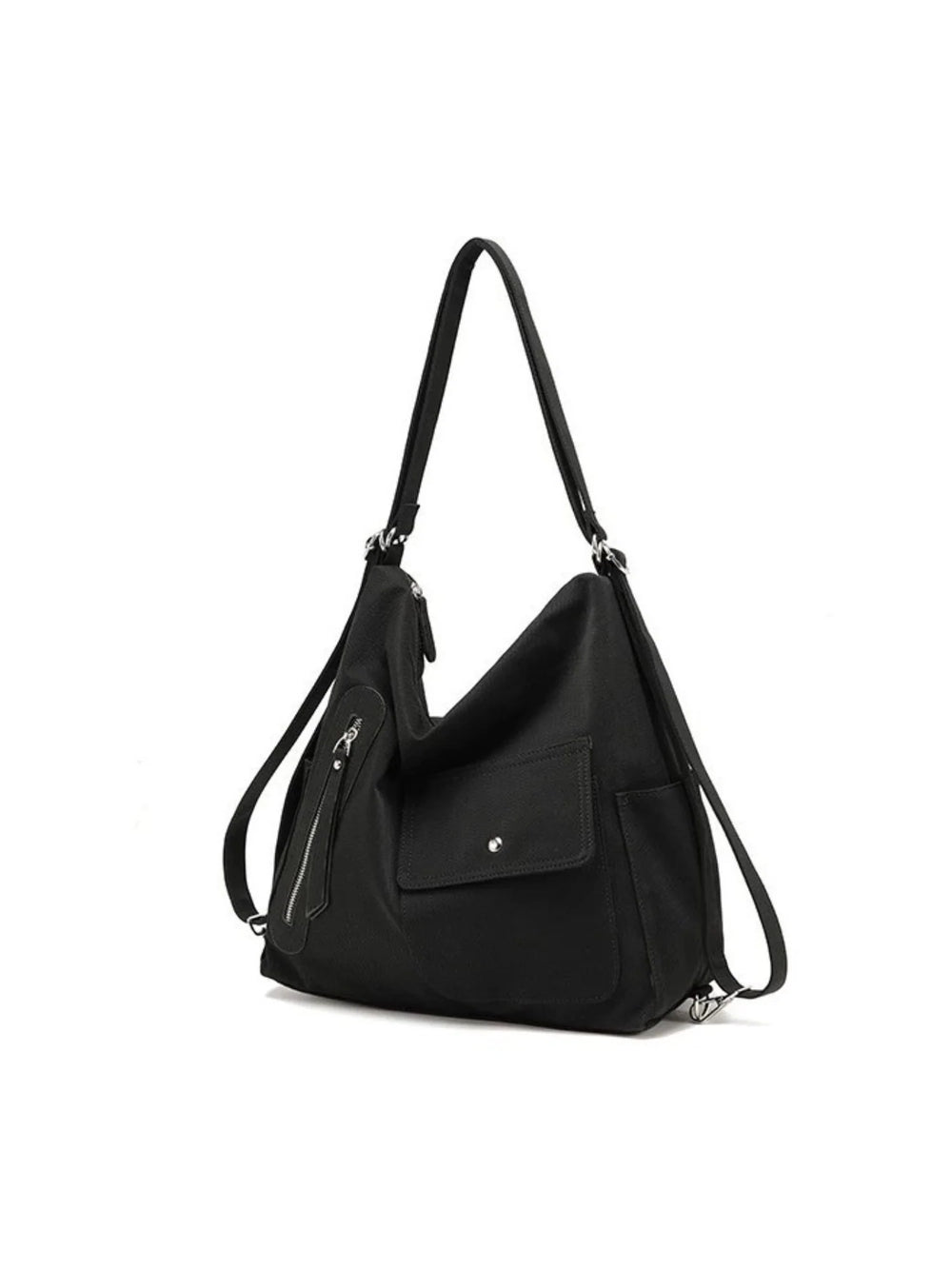 Three-Way Convertible Utility Shoulder Bag