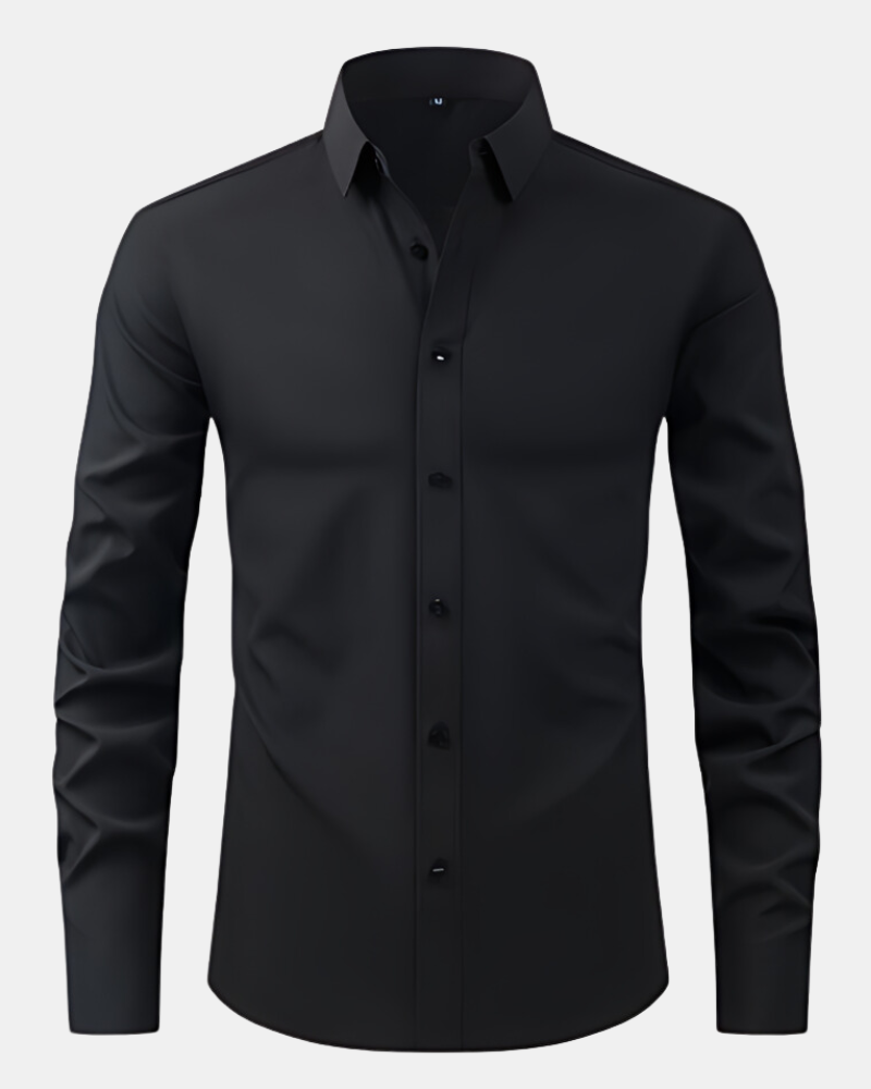 Men's Wrinkle-Resistant Stretch Dress Shirt