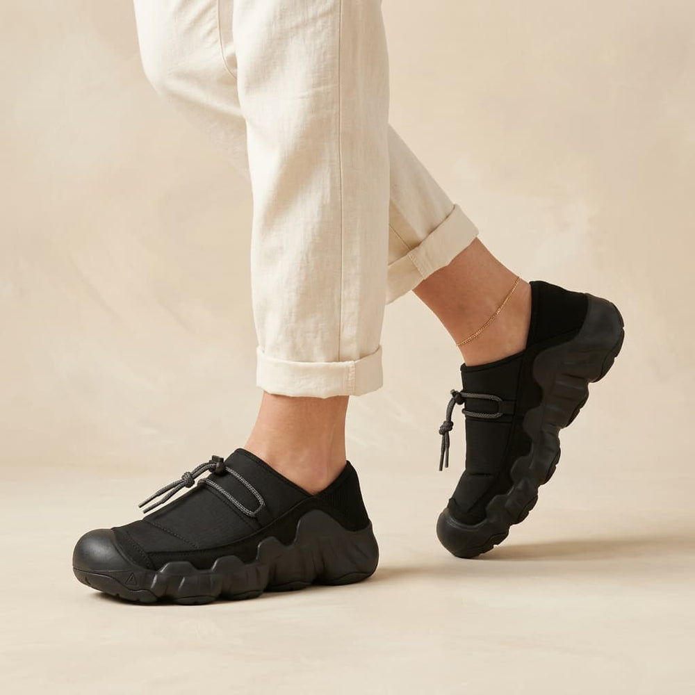Men's Toggle-Lace Canvas Slip-On Sneakers