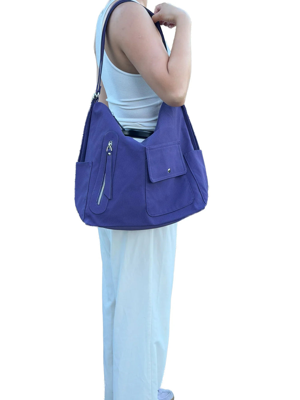 Three-Way Convertible Utility Shoulder Bag