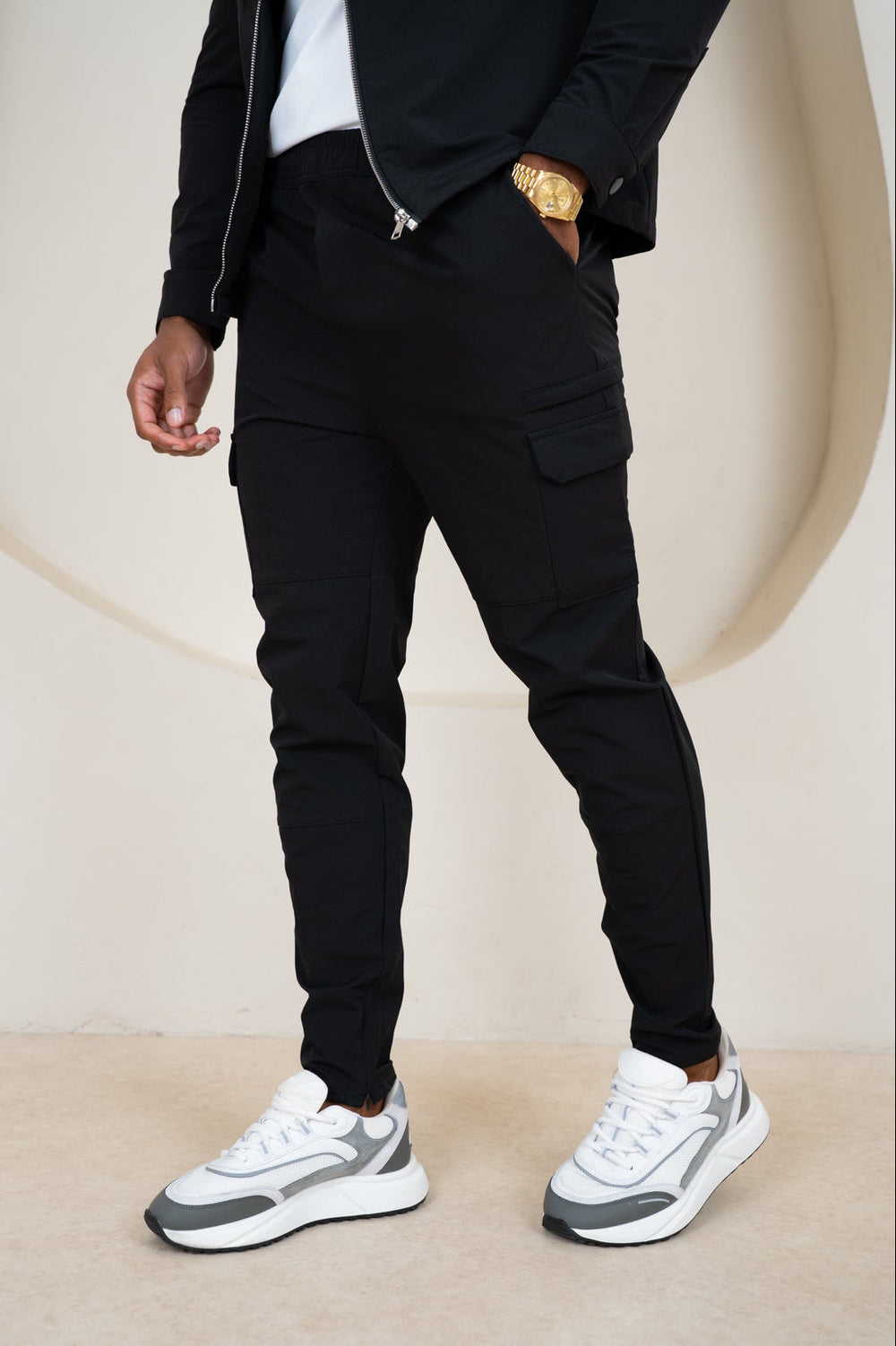 Men's Slim Tailored Cargo Pants