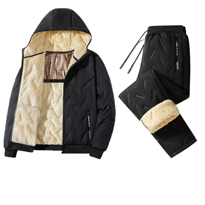 Men's Fleece-Lined Multi-Pocket Set