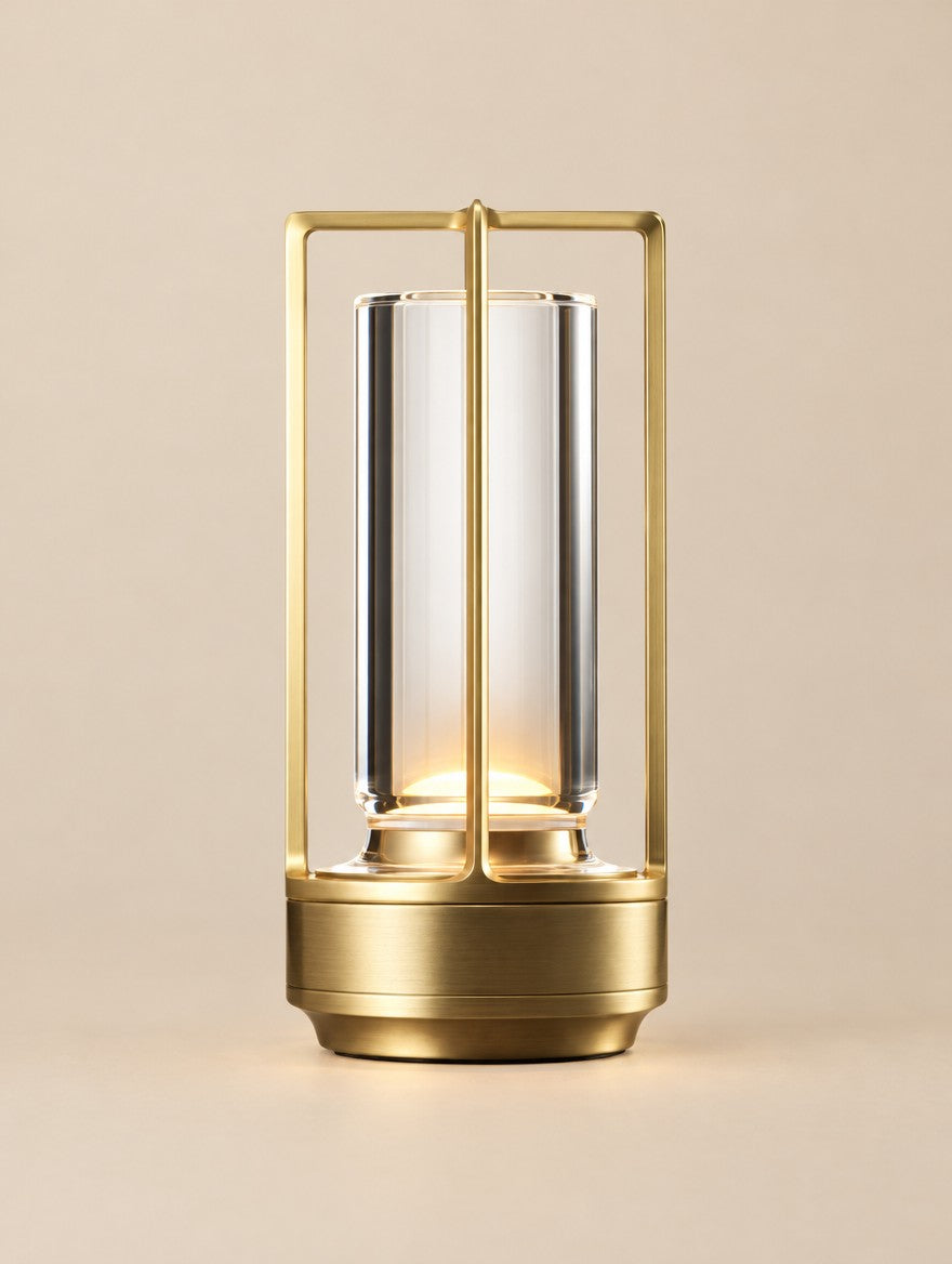 Cordless Crystal Lantern Lamp
