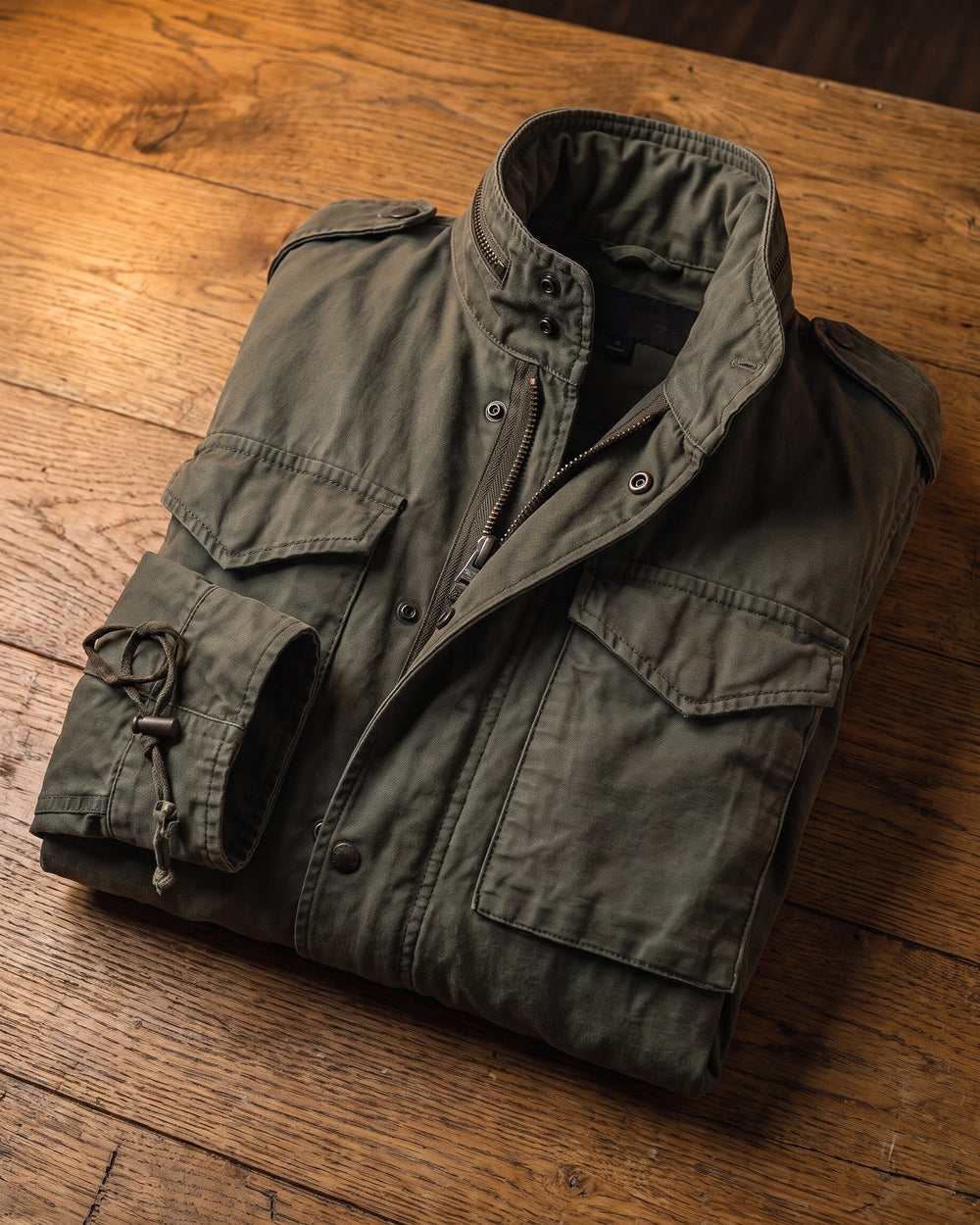 Men's Washed Canvas Field Jacket