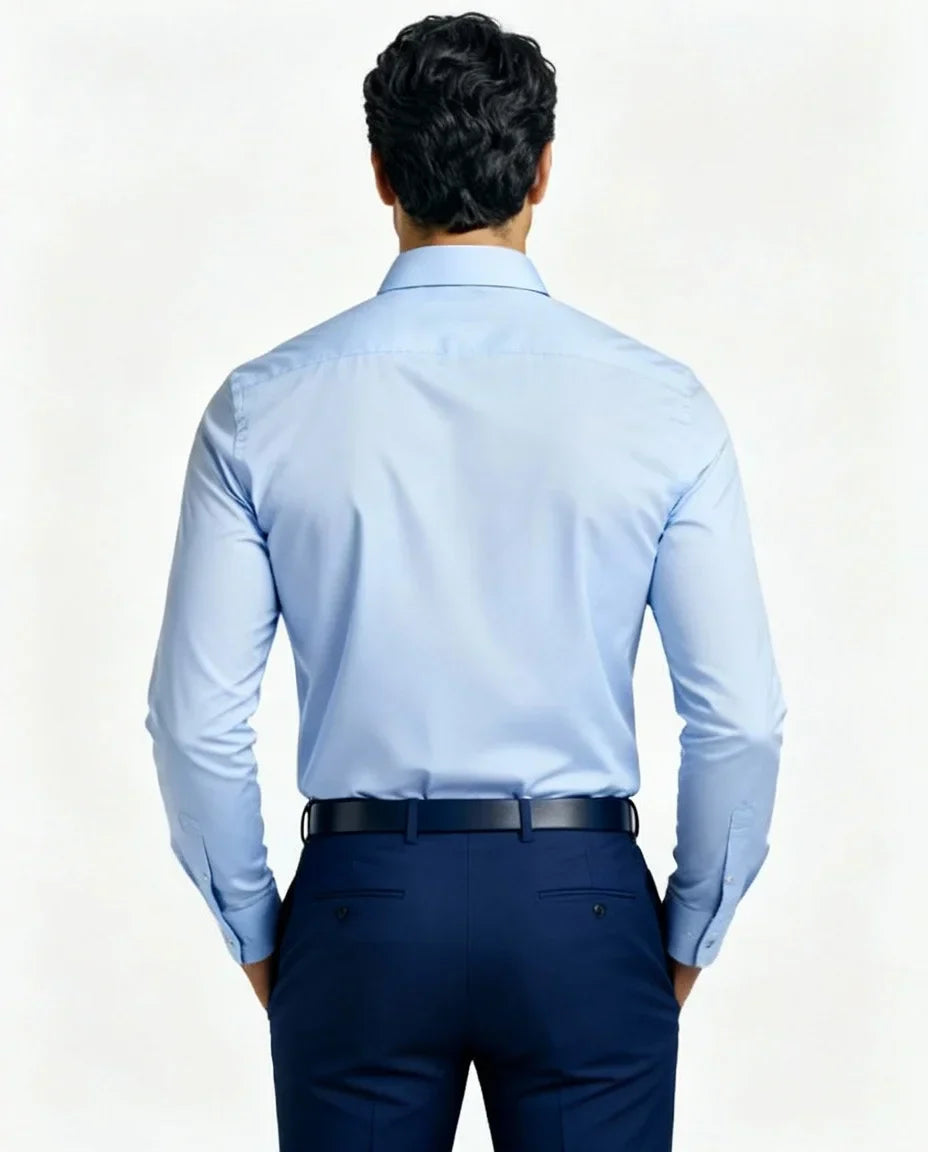 Men's Wrinkle-Resistant Stretch Dress Shirt
