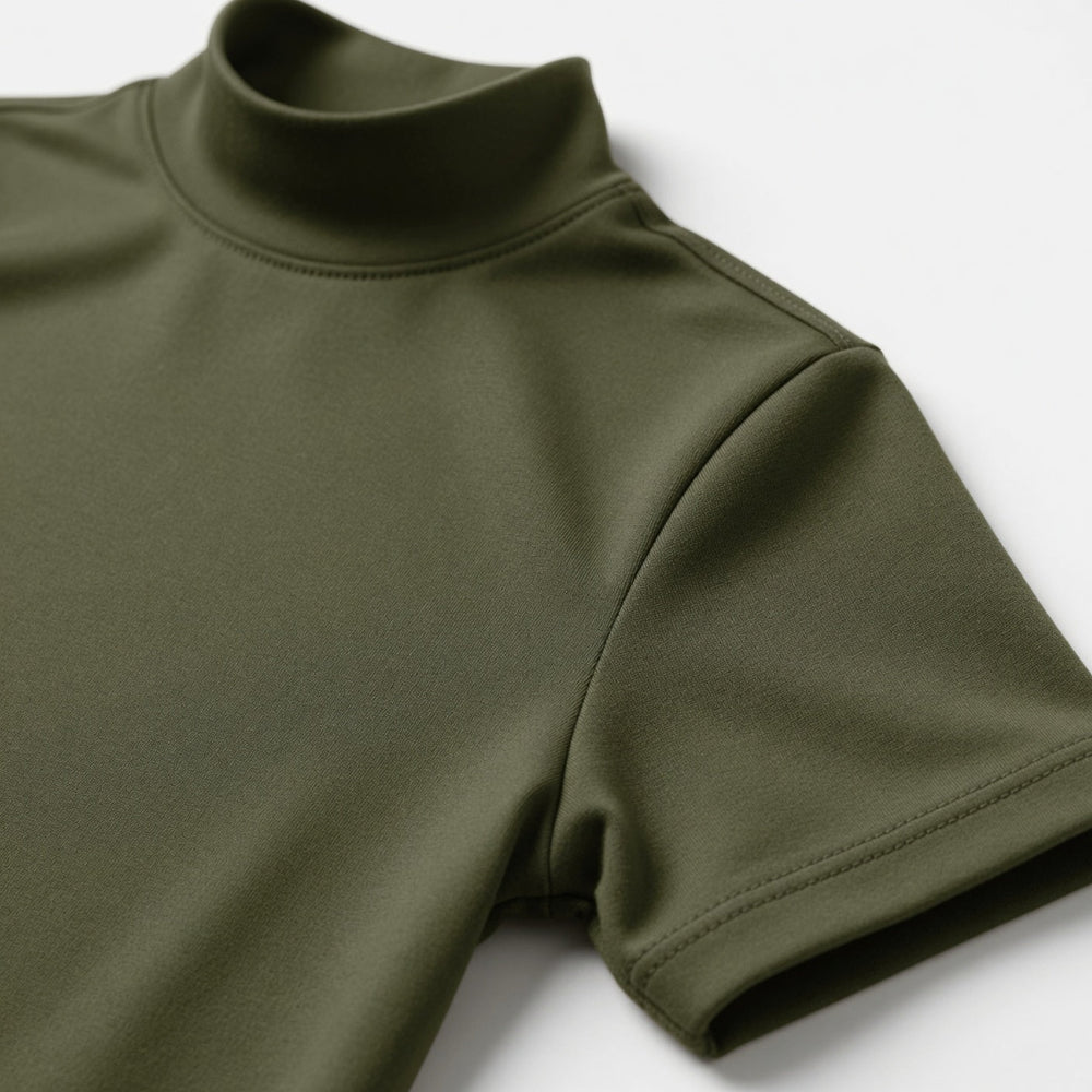 Men's Mock Neck T-Shirt