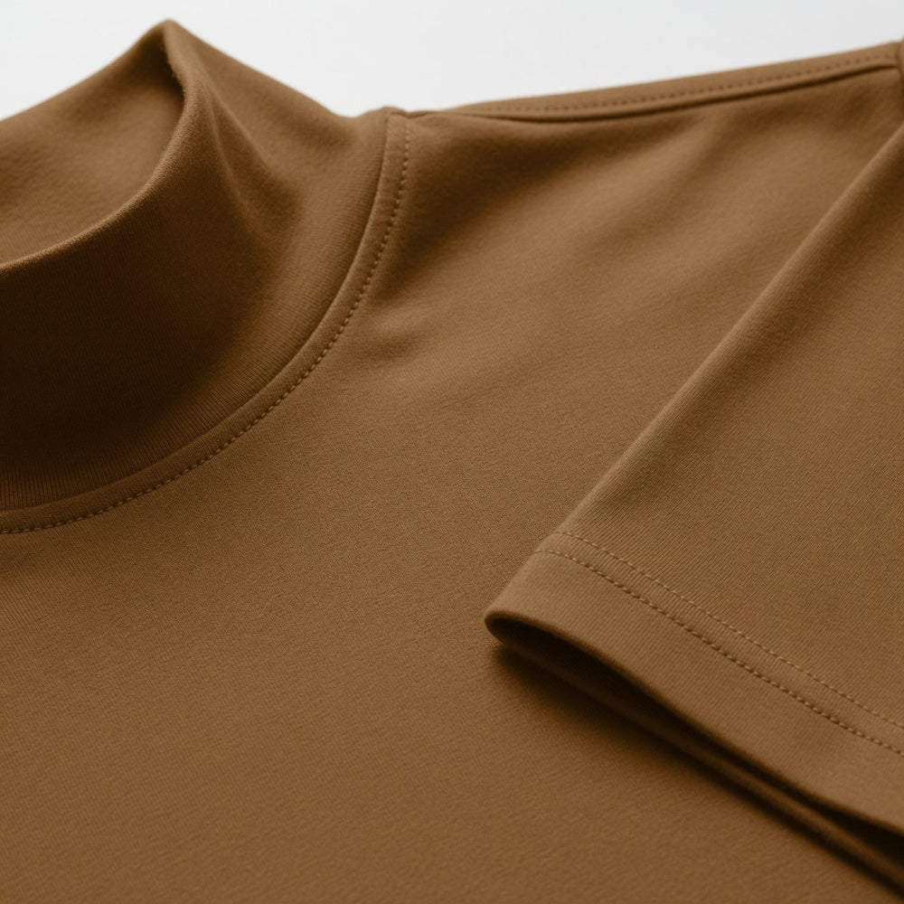 Men's Mock Neck T-Shirt