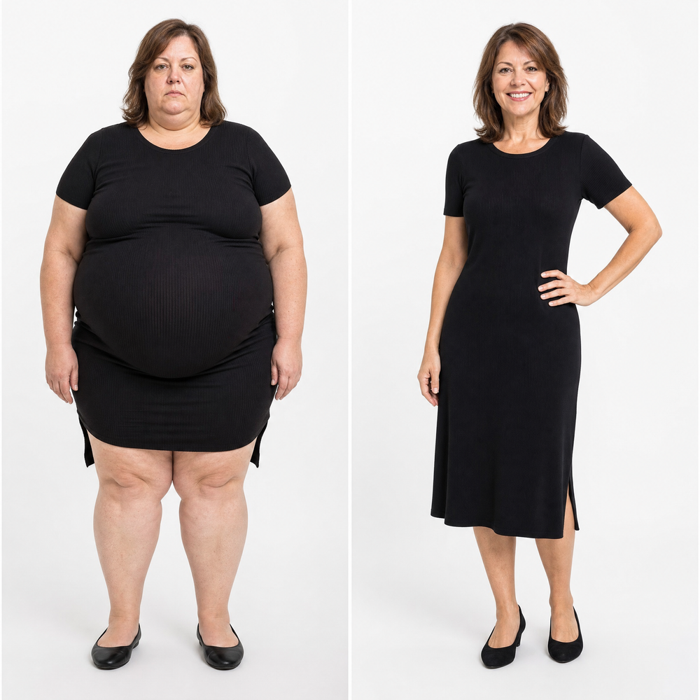 Night 1 vs night 120, same dress