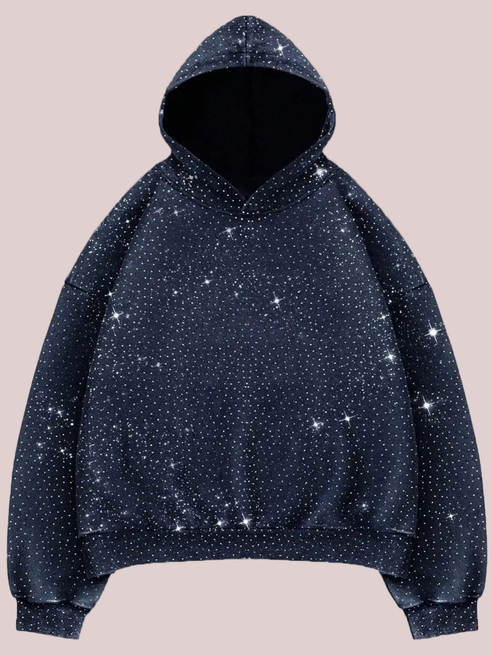 Glitter Rhinestone Hoodie
