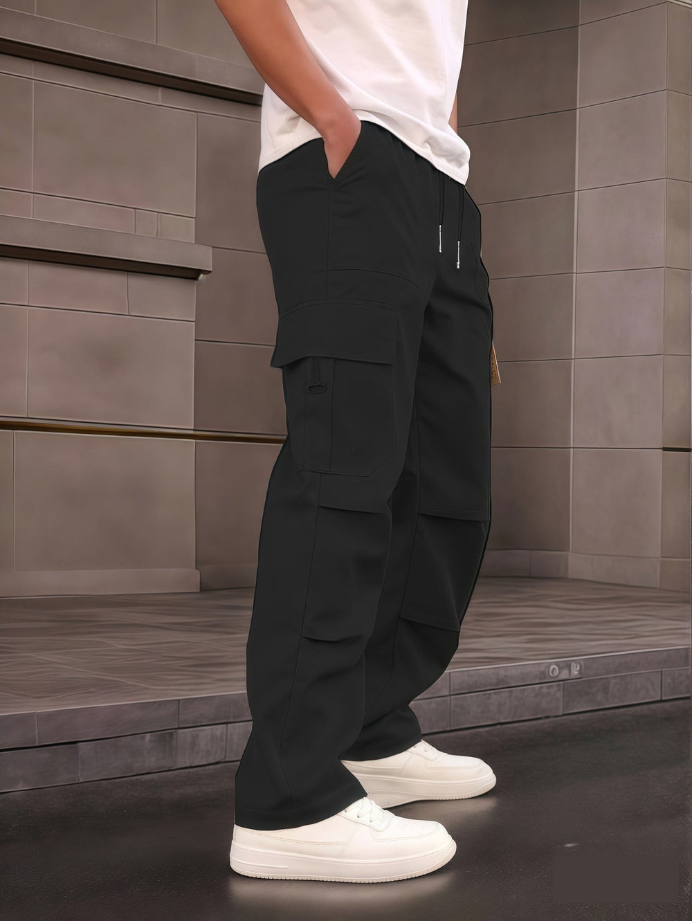Men's Straight-Leg Utility Cargo Pants