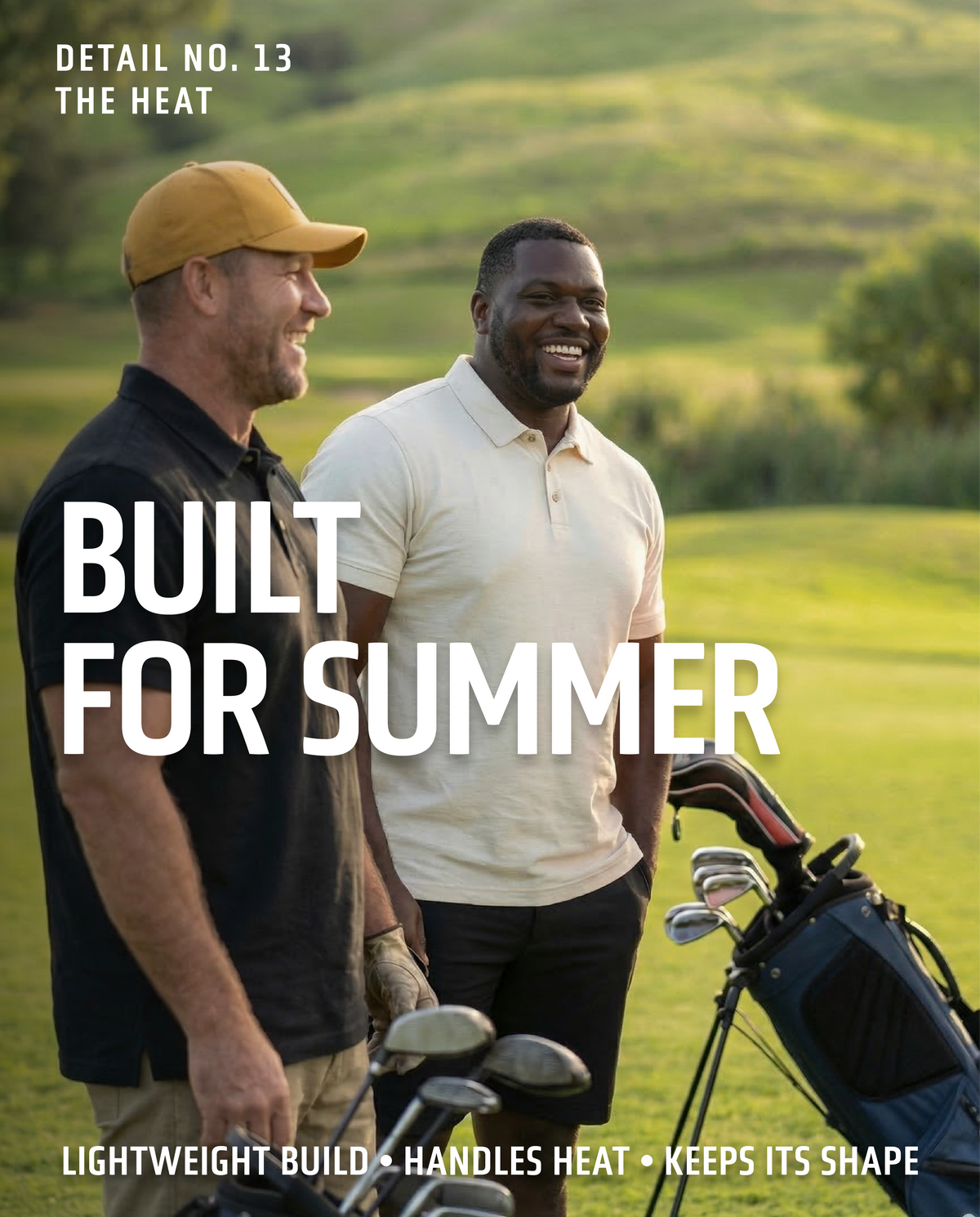 Men's Honeycomb Weave Everyday Polo
