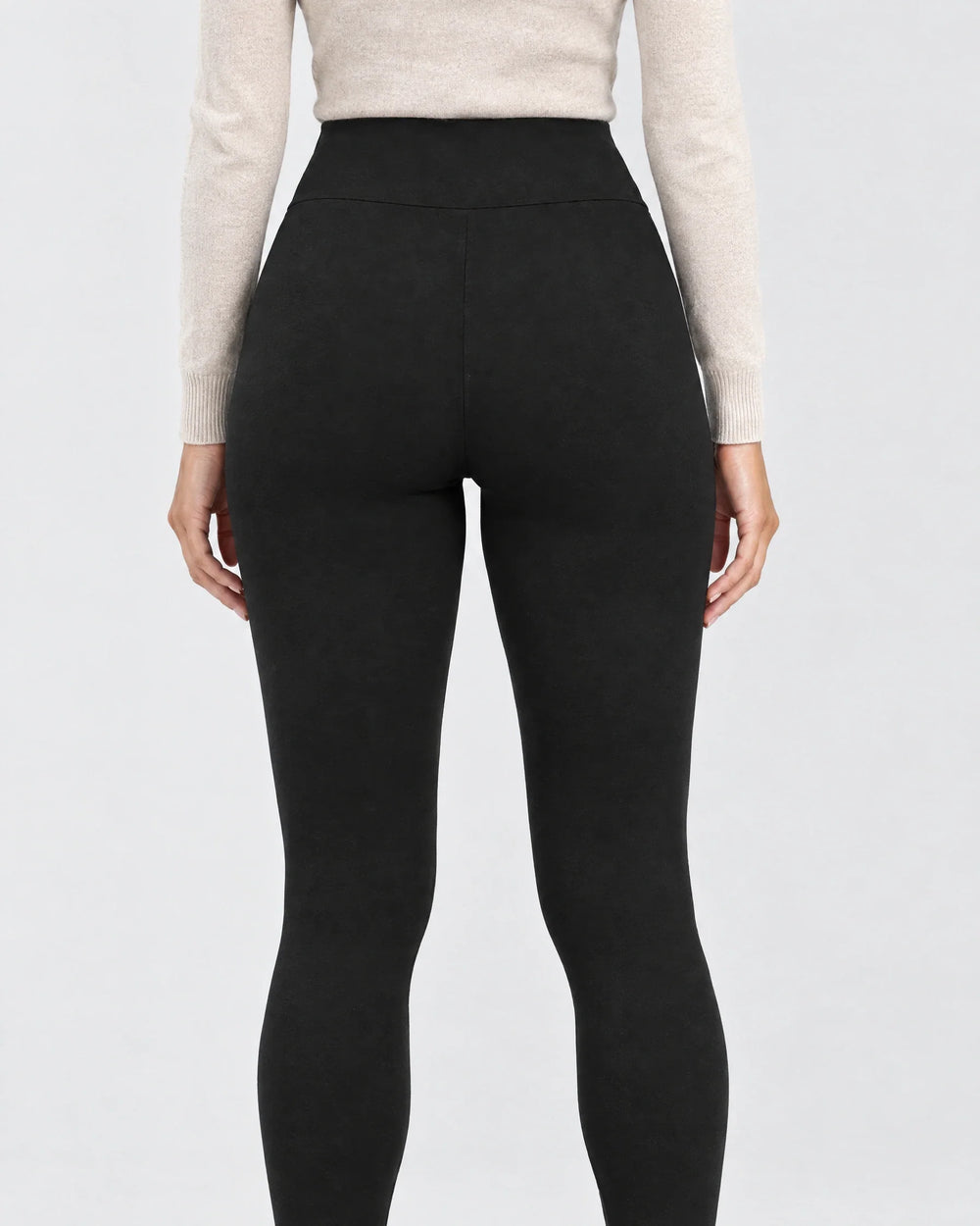 Sherpa-Lined High-Waist Sculpting Leggings