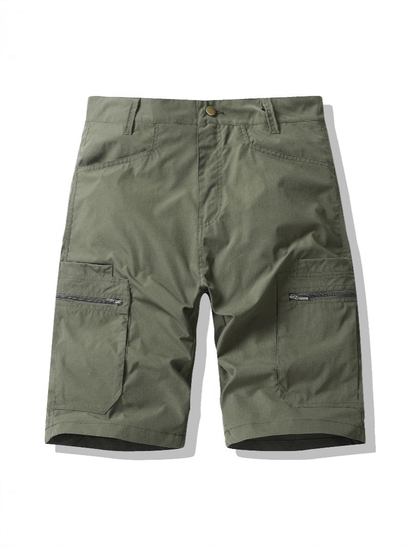 Men's Ripstop Multi-Pocket Cargo Shorts
