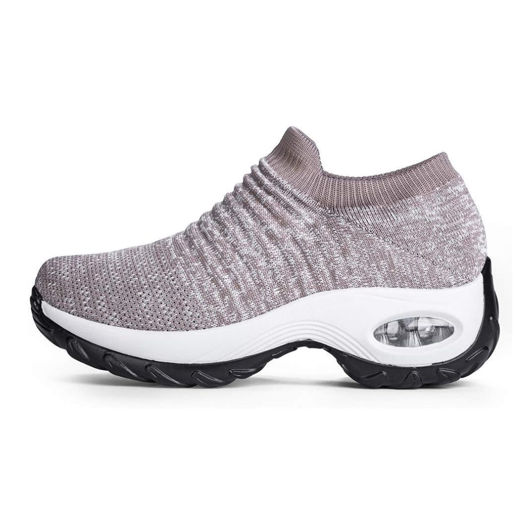 Men's Slip-On Knit Air Cushion Walking Shoes