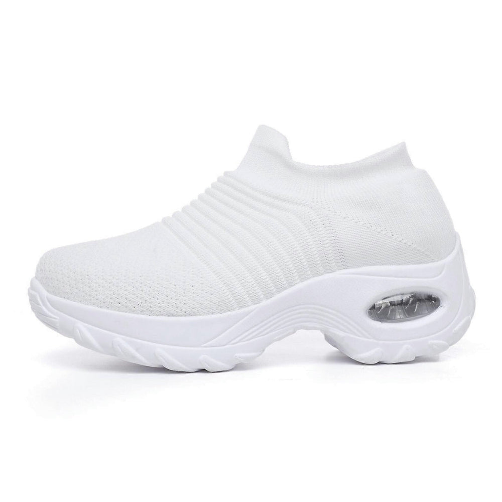 Men's Slip-On Knit Air Cushion Walking Shoes