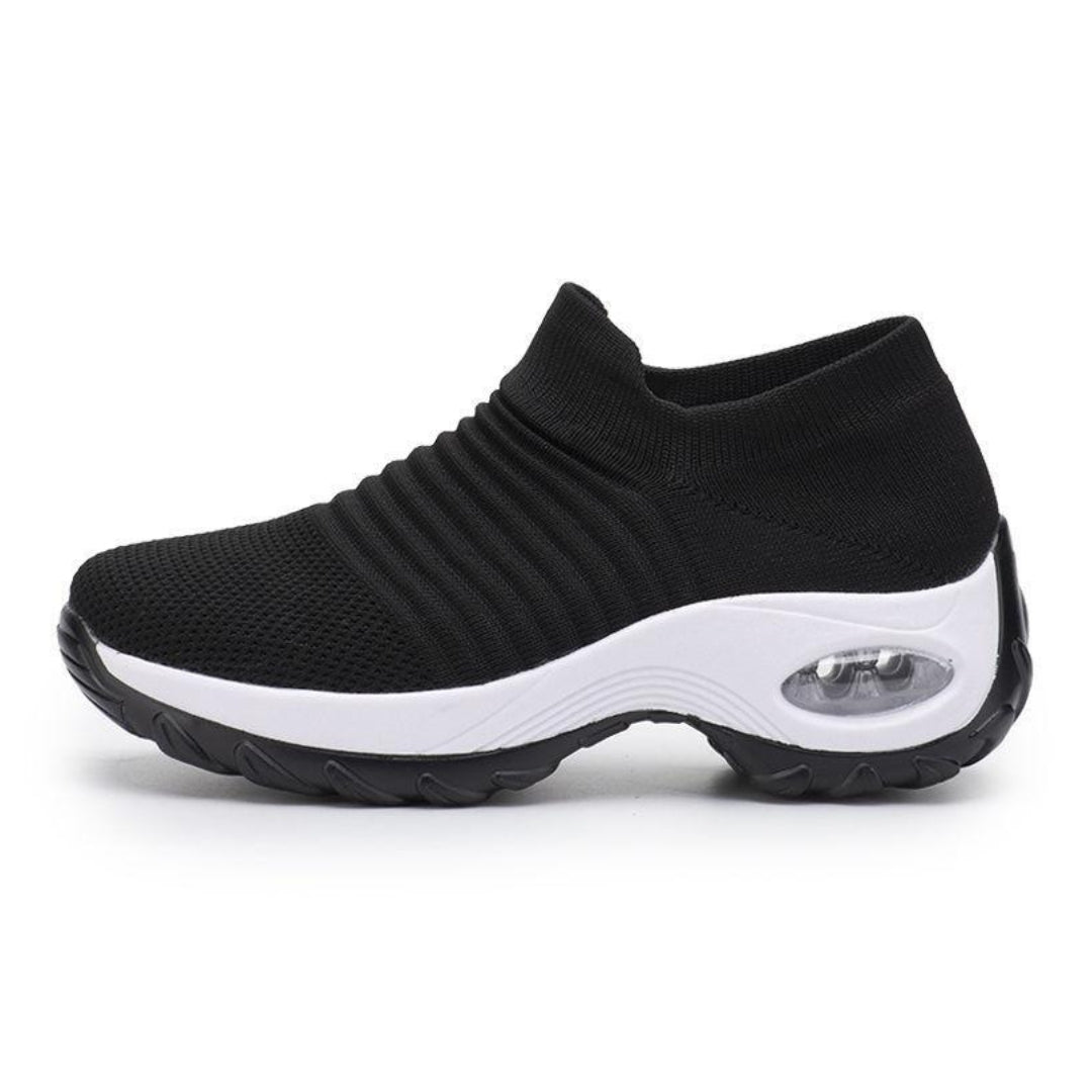 Men's Slip-On Knit Air Cushion Walking Shoes