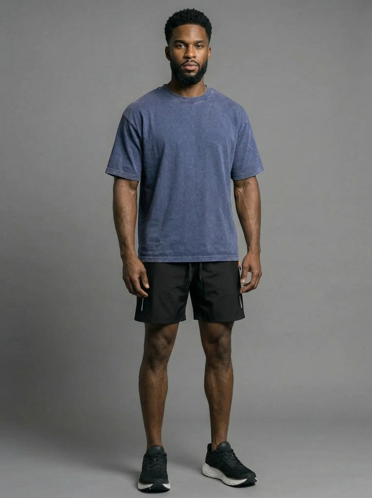 Men's Oversized Washed Cotton Tee