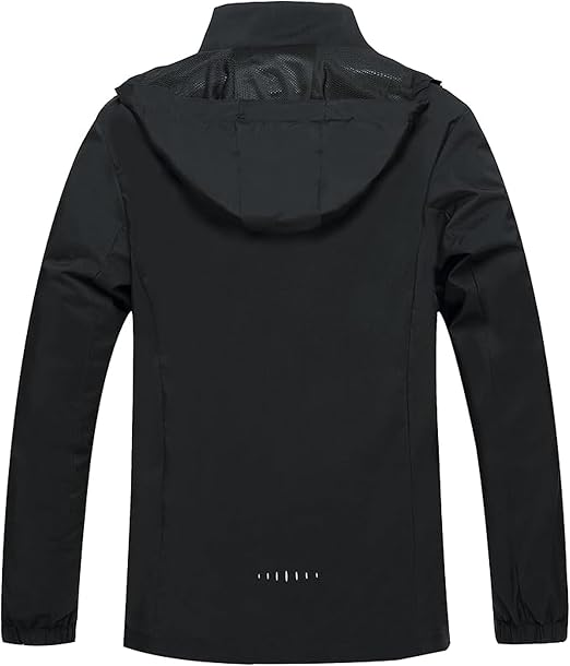 Men's Lightweight Hooded Rain Jacket