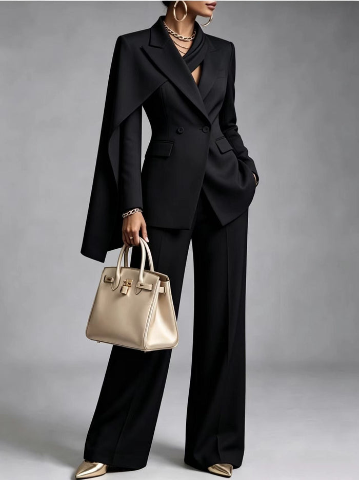Wide-leg trousers