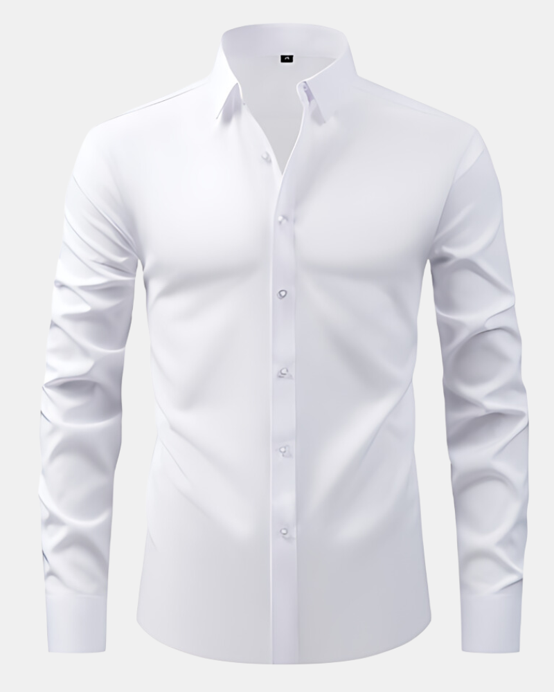 Men's Wrinkle-Resistant Stretch Dress Shirt