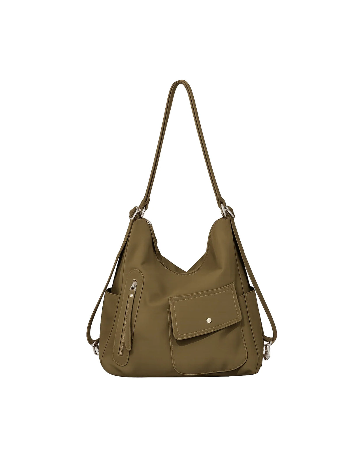 Three-Way Convertible Utility Shoulder Bag