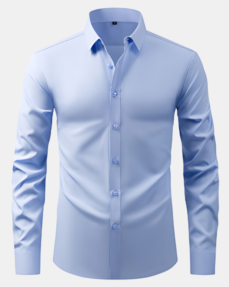 Men's Wrinkle-Resistant Stretch Dress Shirt