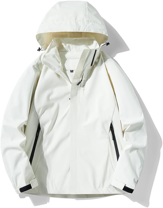 Men's Lightweight Hooded Rain Jacket