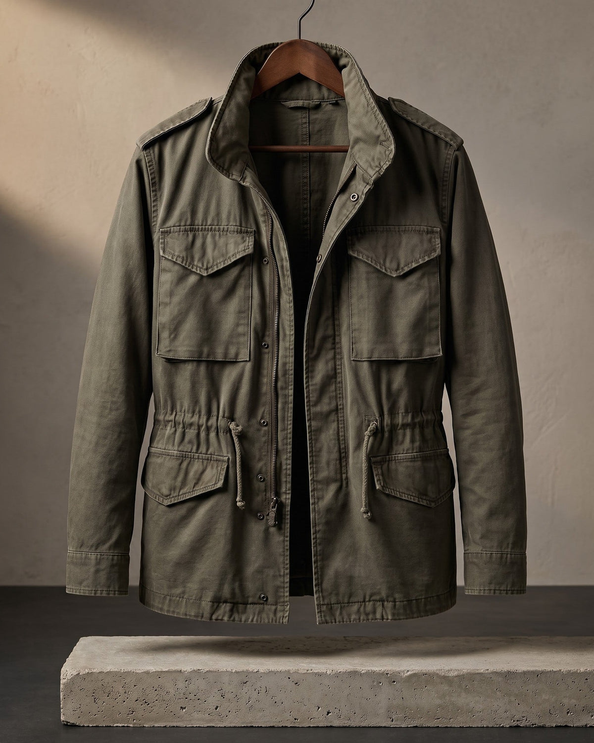 Men's Washed Canvas Field Jacket