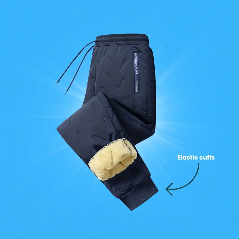 Sherpa-Lined Water-Resistant Thermal Pants