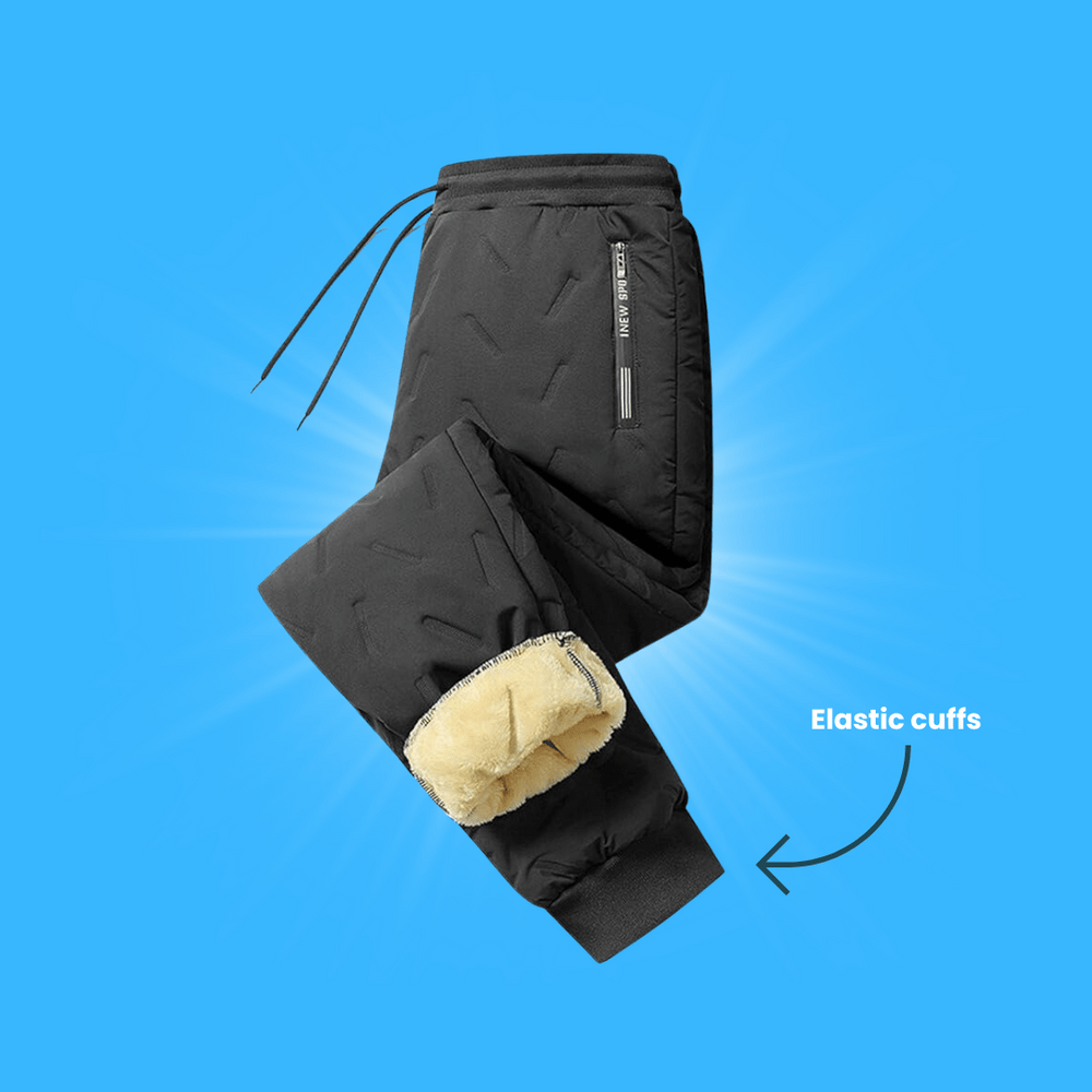 Sherpa-Lined Water-Resistant Thermal Pants