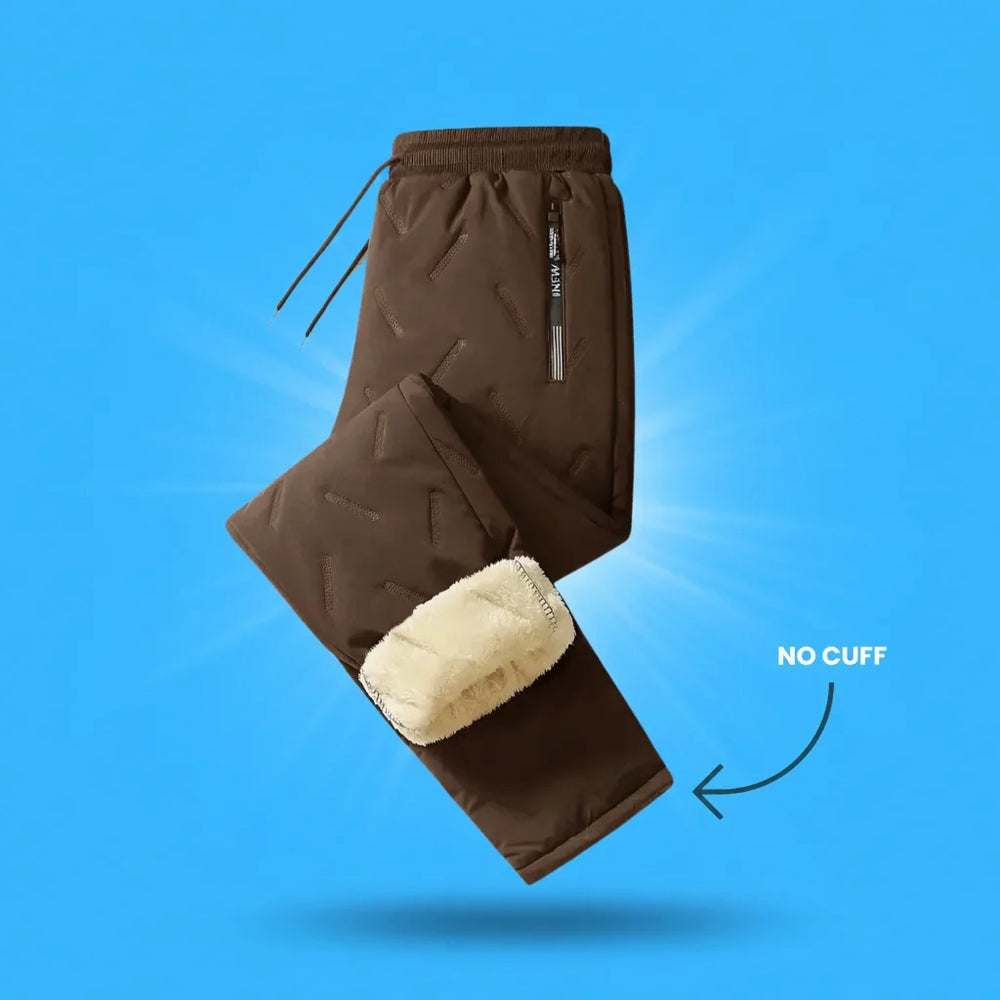Sherpa-Lined Water-Resistant Thermal Pants