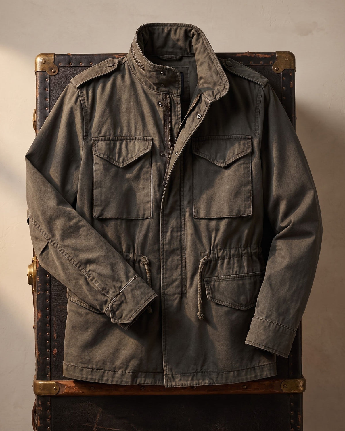 Men's Washed Canvas Field Jacket