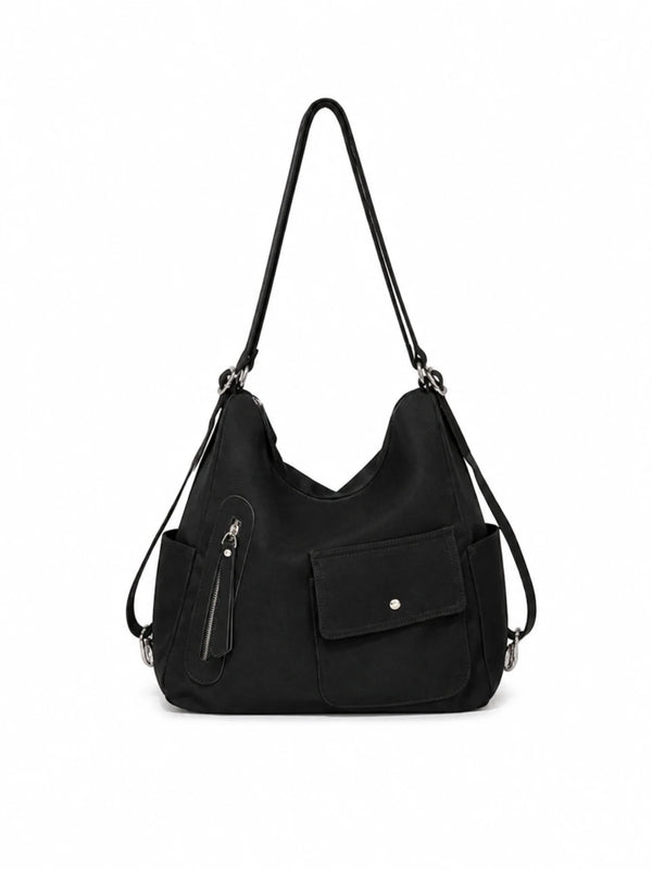 Three-Way Convertible Utility Shoulder Bag