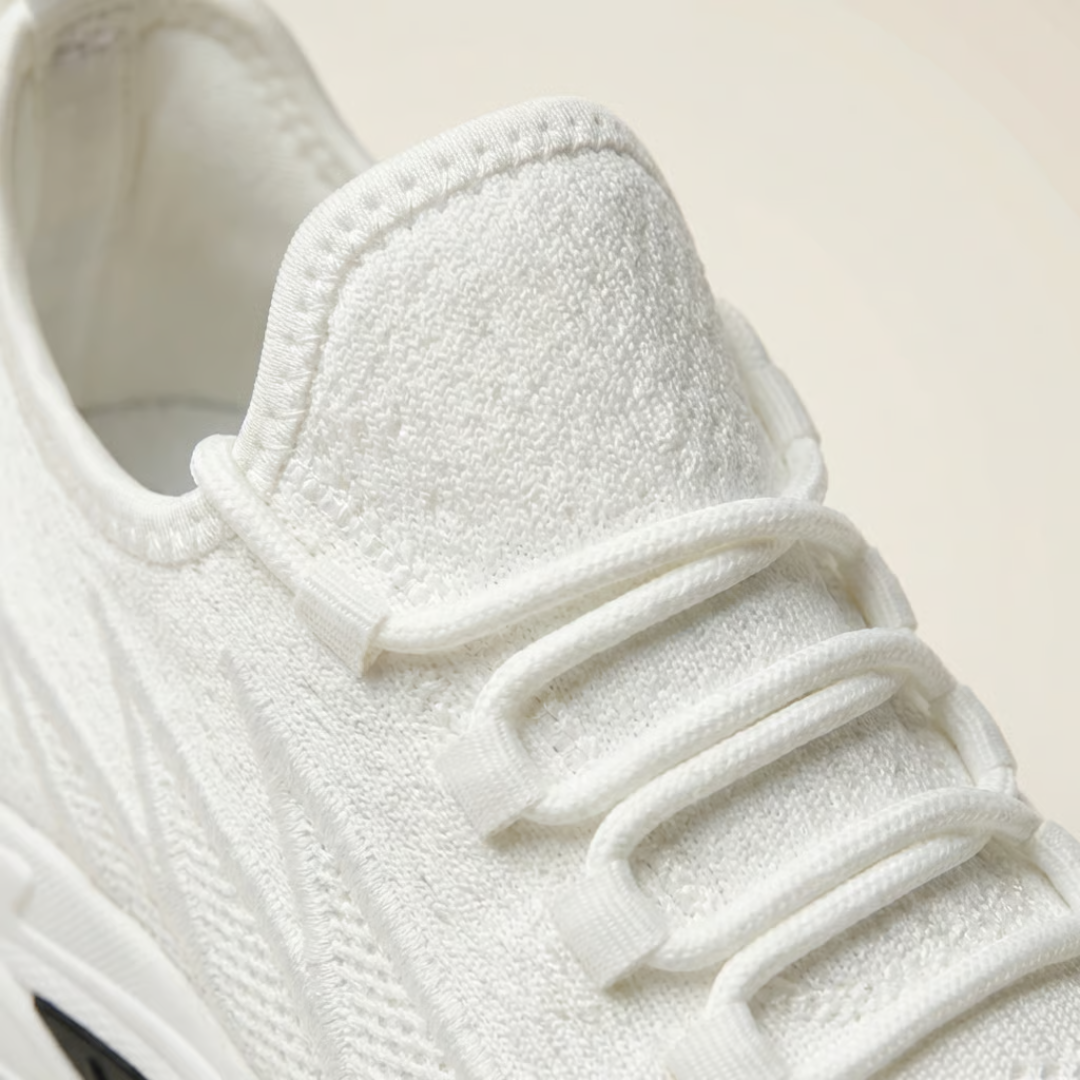Height-Boosting Knit Sneakers