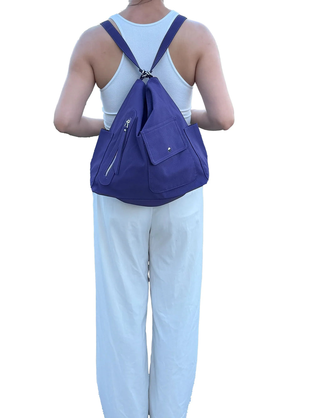 Three-Way Convertible Utility Shoulder Bag