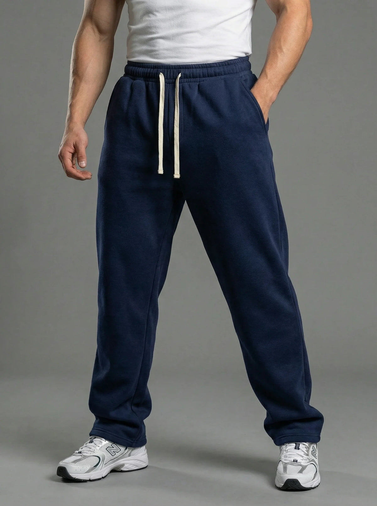 Men's Fleece-Lined Relaxed Sweatpants