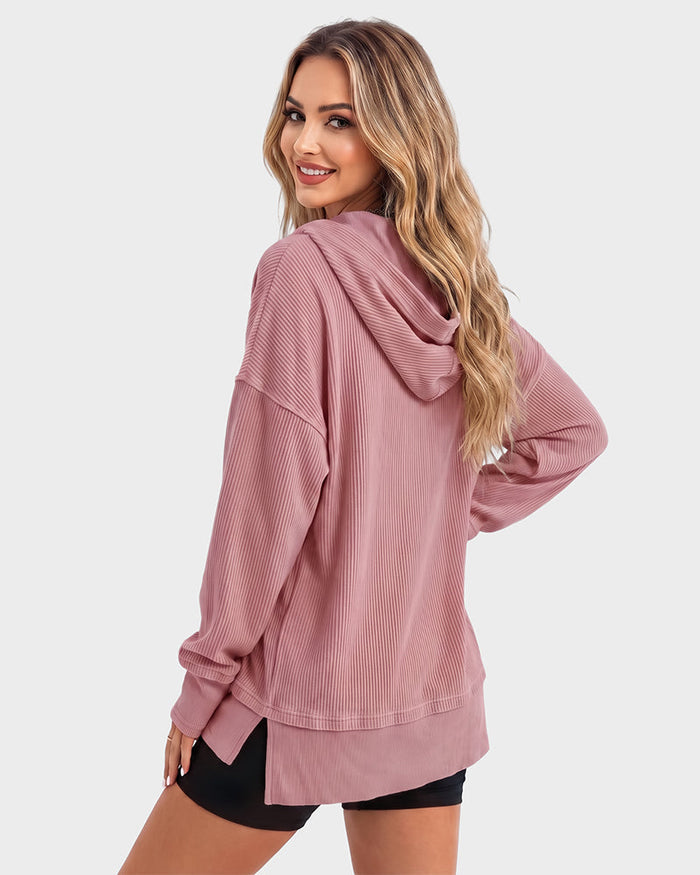Side-slit hem