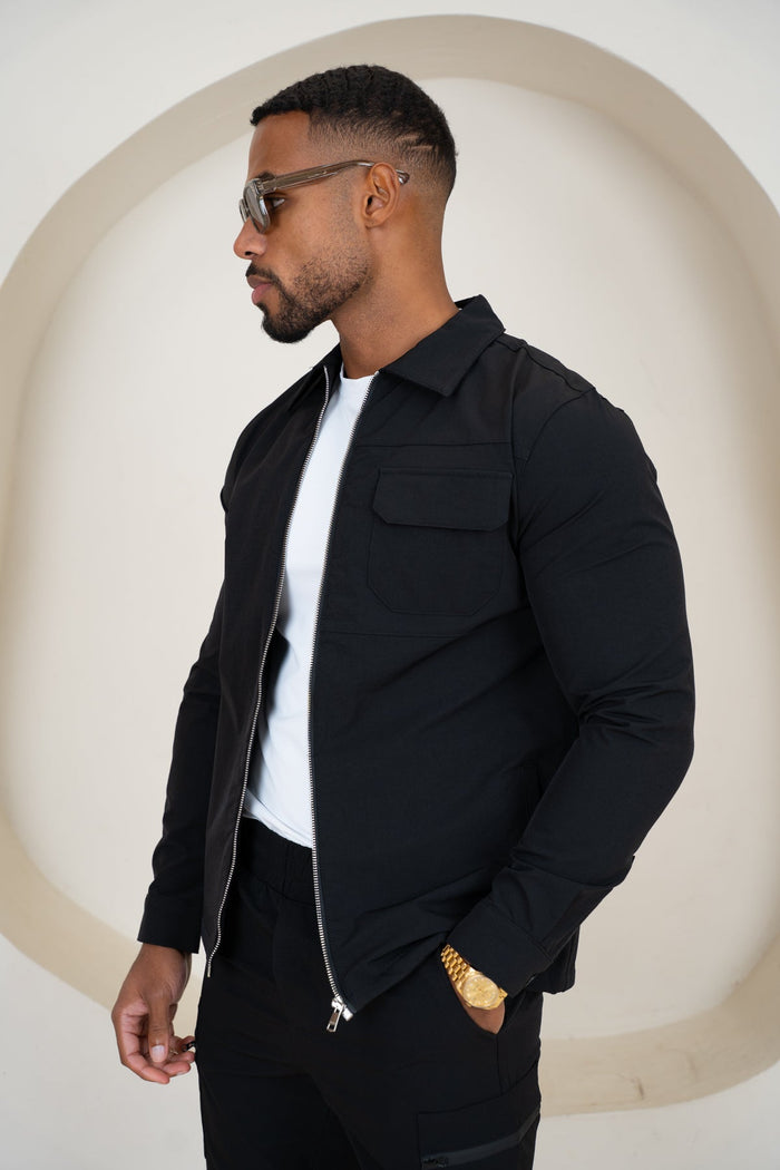 Zip front
