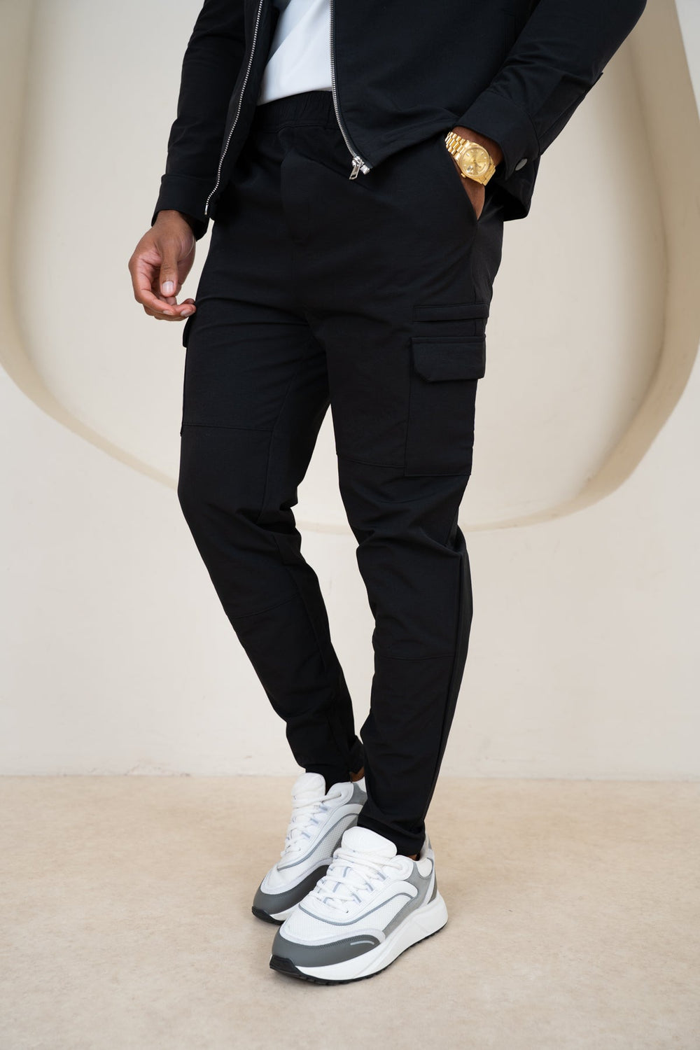 Men's Slim Tailored Cargo Pants