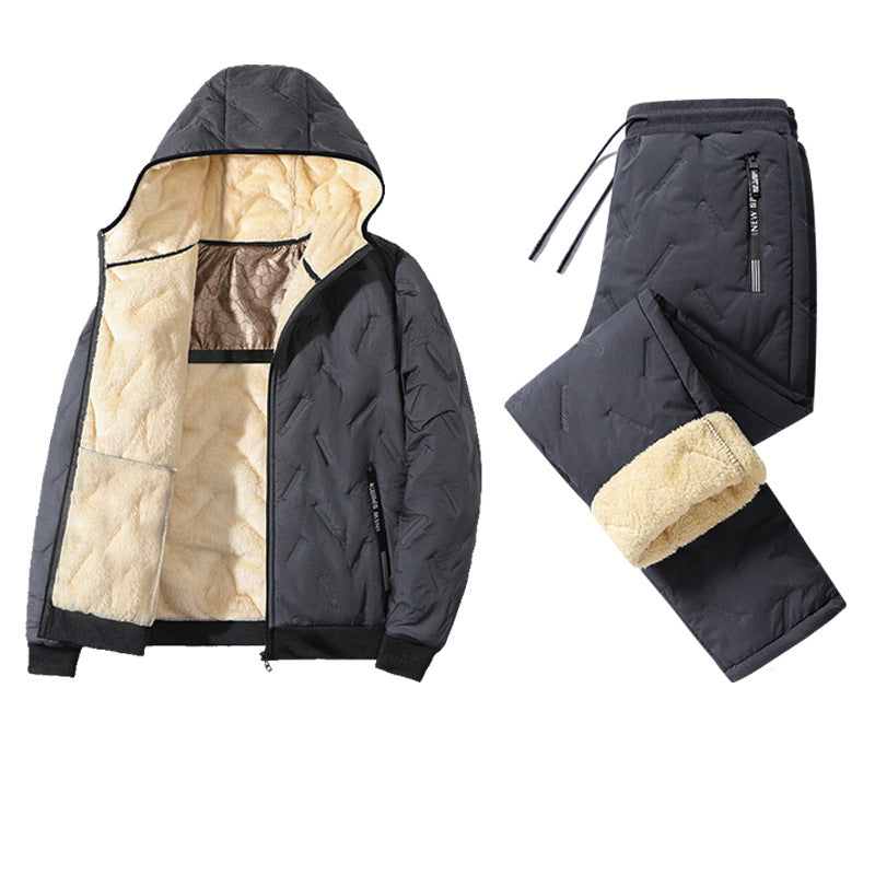 Men's Fleece-Lined Multi-Pocket Set