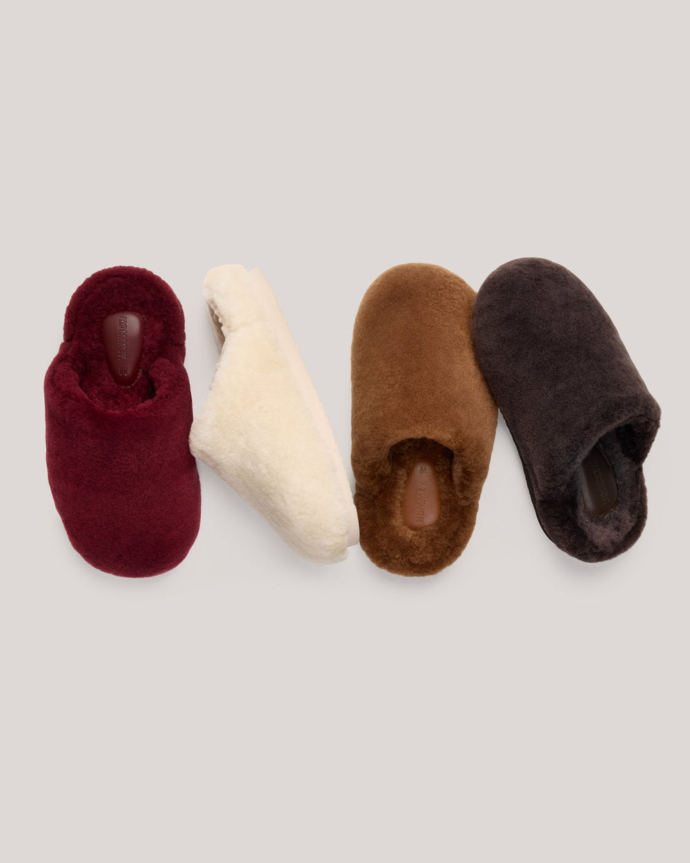 Plush Shearling-Style Slide Slippers