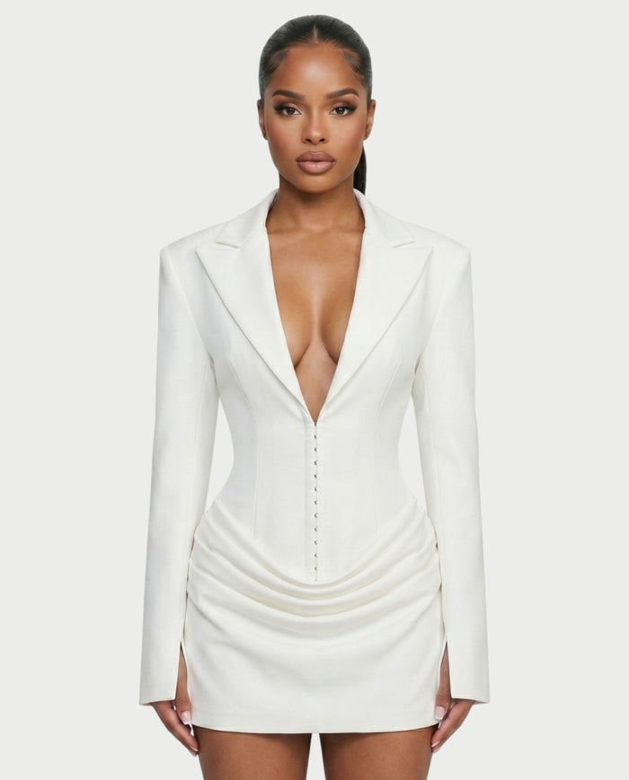 Ruched skirt