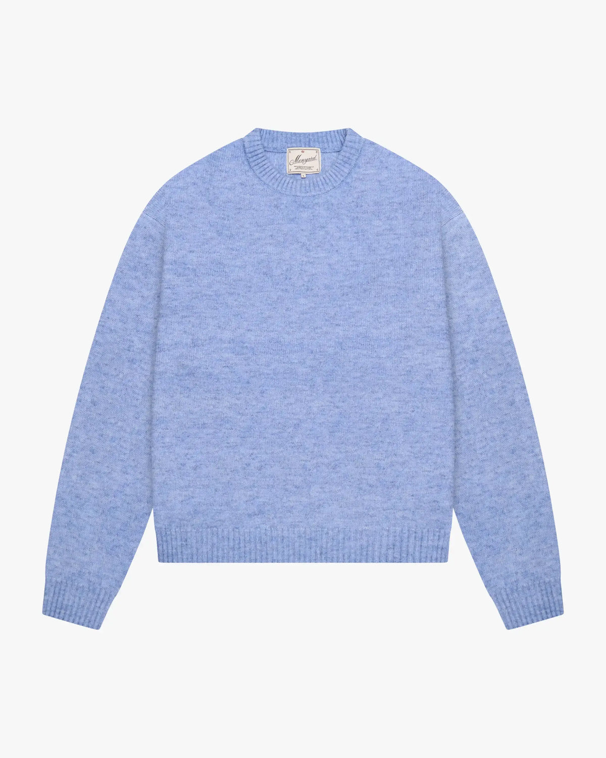 Men's Brushed Knit Crewneck Sweater