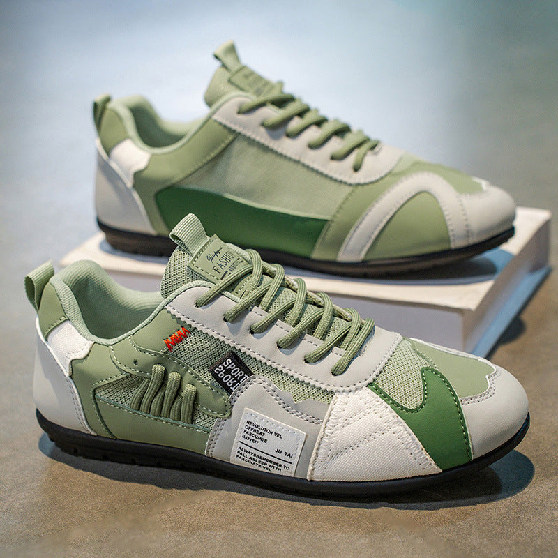 Men's Patchwork Retro Runner Sneakers