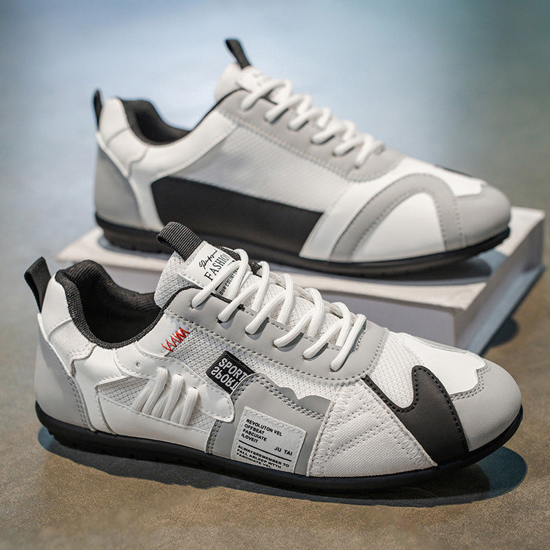 Men's Patchwork Retro Runner Sneakers