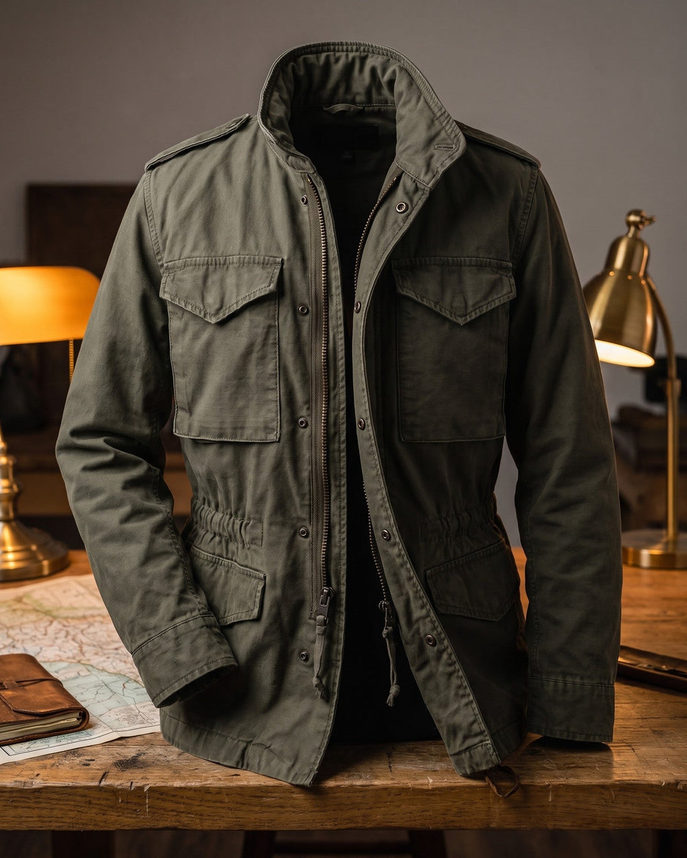 Men's Washed Canvas Field Jacket